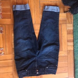 Cropped jeans
